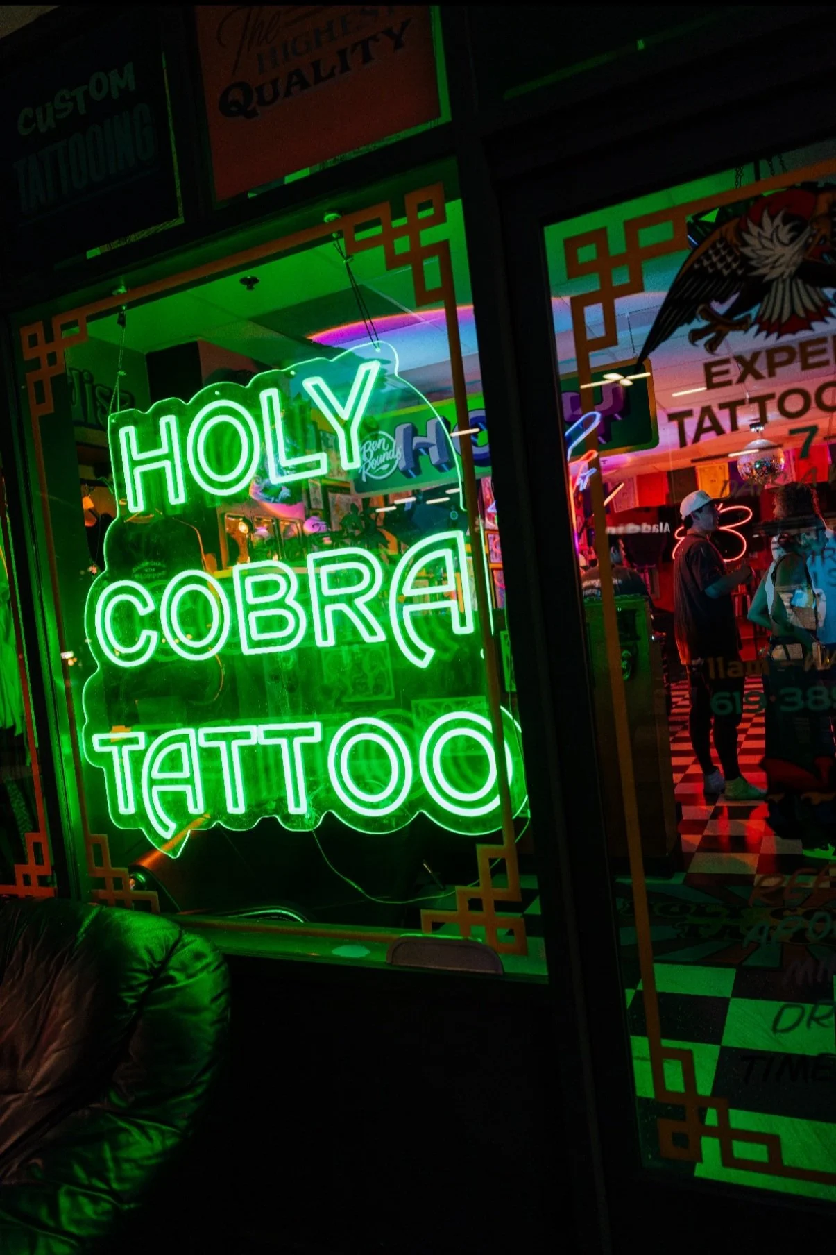 Holy Cobra Tattoo Parlour storefront